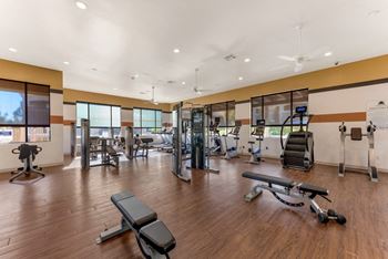 Spacious Fitness Center at Apartments Nevada